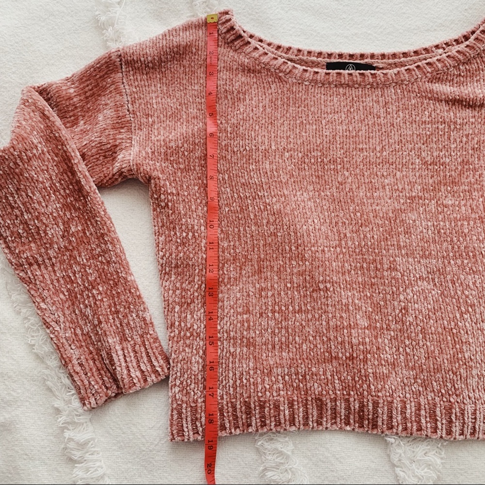 Missguided Pink Chenille Sweater - Picture 5 of 5